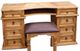 Million Dollar Rustic Brown Vanity with Jewelry Box-0