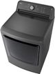 LG 7.3 Cu. Ft. Monochrome Gray Front Load Electric High Efficiency Dryer™-1