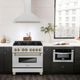 ZLINE 36" Autograph Edition Satin Stainless Steel Wall Mounted Range Hood-5