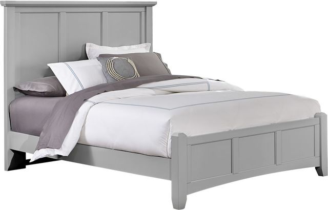 Vaughan-Bassett Bonanza Gray California King Panel Bed-0