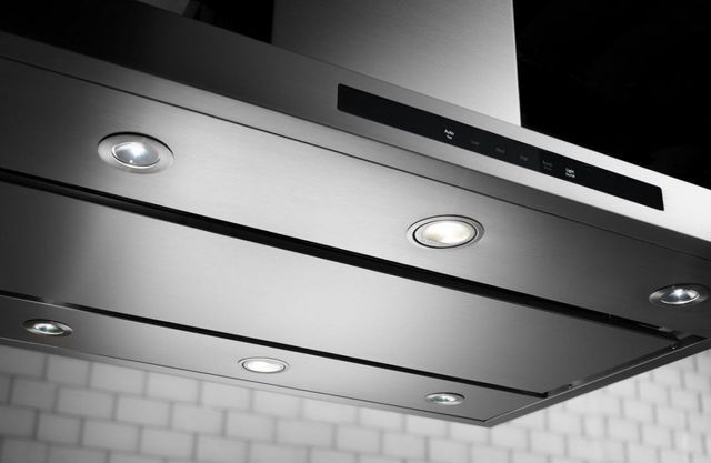 KitchenAid® 36'' Stainless Steel Island Mount Canopy Range Hood-4