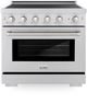 ZLINE Paramount 36" Stainless Steel Paramount Pro Style Induction Range-0