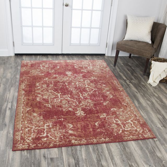 Rizzy Home Gossamer Red 10' x 13' Rug-2