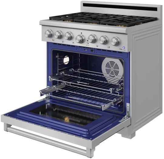 Thor Kitchen® X Series 36" Stainless Steel Premium Freestanding Pro Style Gas Range-4