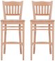 Linon Minetta 2-Piece Unfinished Bar Stool-3