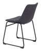 Zuo Modern Smart Charcoal Dining Chair-3