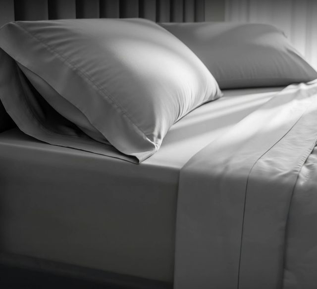 Puffy Signature Polar Gray Twin Sheet Set-2