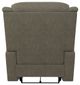 La-Z-Boy® Rosewood Charcoal Power Wall Recliner with Headrest-3