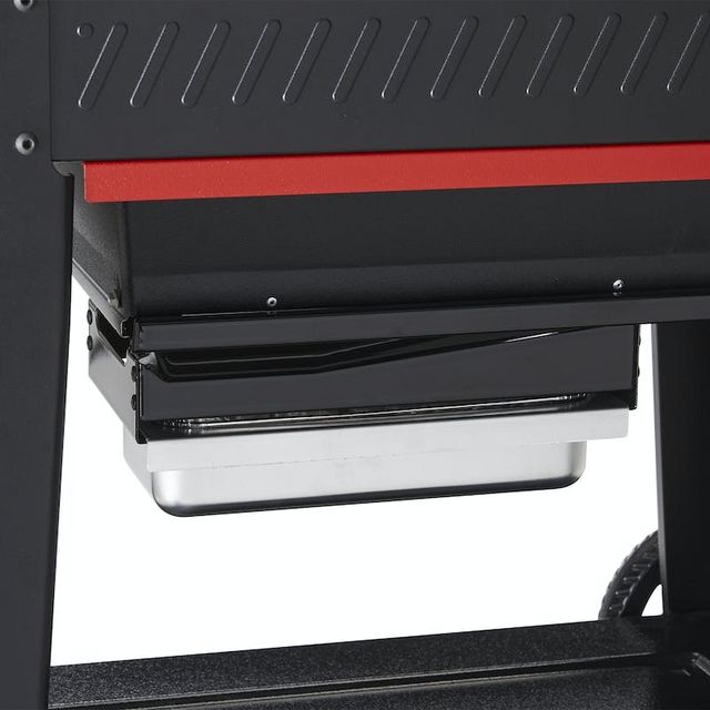 Weber® Searwood™ 600 24" Black Freestanding Wood Pellet Grill-5