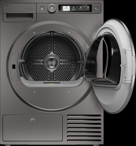 ASKO 5 Series 5.2 Cu. Ft. Titanium Ventless Electric Dryer-1