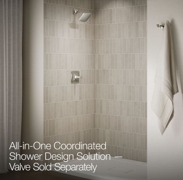 KOHLER® Riff® Rite-Temp® Vibrant Polished Nickel 2.5 GPM Shower Trim Kit-4