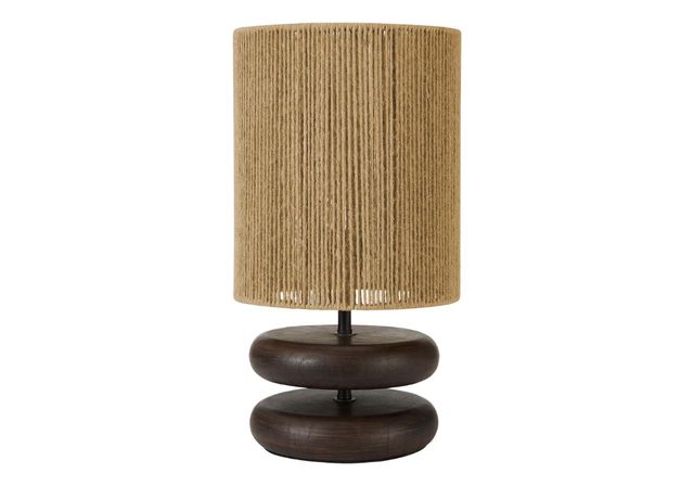 Monarch Specialties Inc. Brown Resin 19" Table Lamp-0