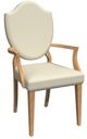 Bermex® Customizable CB-1384 Dining Arm Chair-0