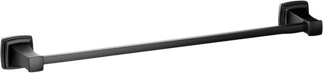 KOHLER® Riff® Matte Black 24" Towel Bar-0