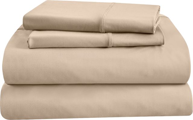 Tempur-Pedic® TEMPUR-ProPerformance™ 4-Piece Sandstone Moisture-Wicking King Sheet Set-0