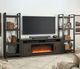 Sunny Designs™ Tobacco Leaf Entertainment Wall-1