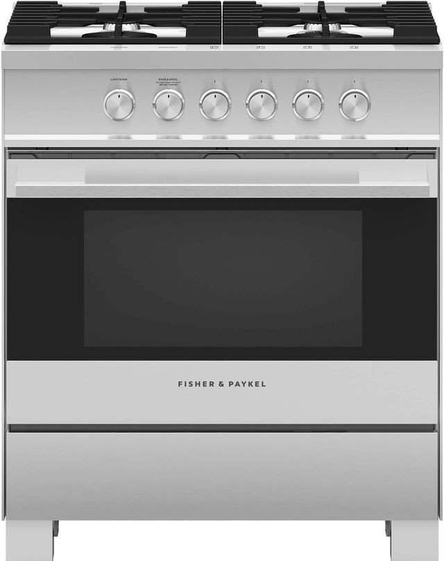 Fisher & Paykel 4 Piece Stainless Steel Gas Kitchen Appliance Package-3