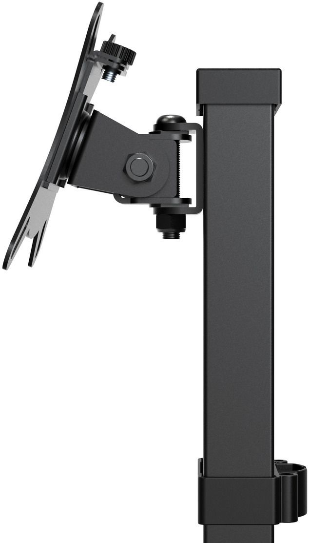 Kanto Black Universal Height Adjustable Desktop Monitor Stand-4