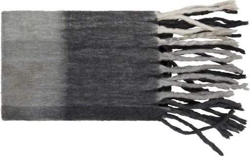 Surya Lanose Light Gray/Charcoal 50"x60" Throw Blanket-0