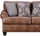 American Wholesale Furniture Eastwood Camel Loveseat-1