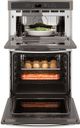 GE Profile™ 27" Fingerprint Resistant Slate Built In Combination Convection Microwave/Convection Wall Oven-3