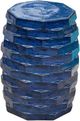 TOV Furniture Trax Blue Indoor/Outdoor Side Table-0