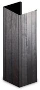ZLINE 61" Rustic Dark Wall Hood Extension-0