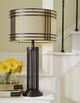Signature Design by Ashley® Hanswell 2-Piece Dark Brown Table Lamp Set-3