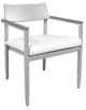 CabanaCoast® Customizable Nevis Aluminum Outdoor Dining Chair-0