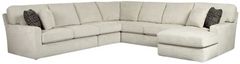 Best® Home Furnishings Customizable Dovely 5-Piece Sectional Sofa and Chaise