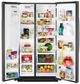 Whirlpool® 28.5 Cu. Ft. Black Stainless Steel Side-by-Side Refrigerator-2