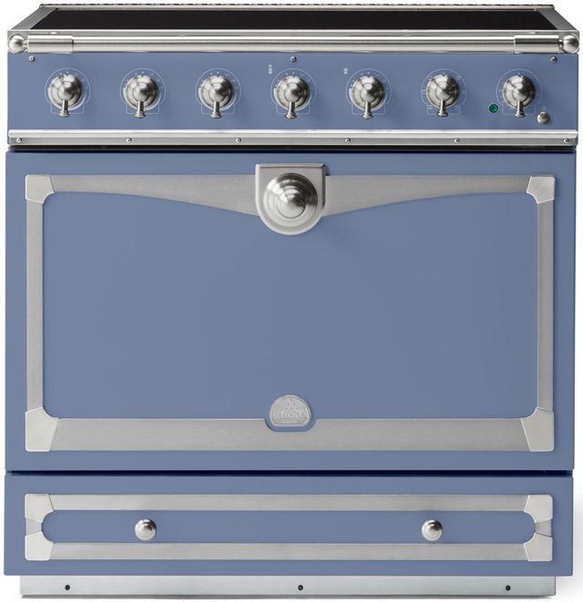 La Cornue CornuFé 90 Albertine 36" Provence Blue Induction Range-0