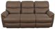 La-Z-Boy® Trouper Whiskey Power Reclining Sofa with Headrest and Lumbar-1