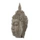 A & B Home Nickel 5" Buddha Head Sculpture-1