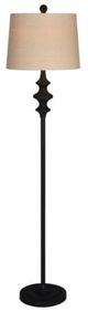 Forty West Thaddeus Black Floor Lamp-0
