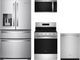 Whirlpool® 4 Piece Stainless Steel Gas Kitchen Package-0