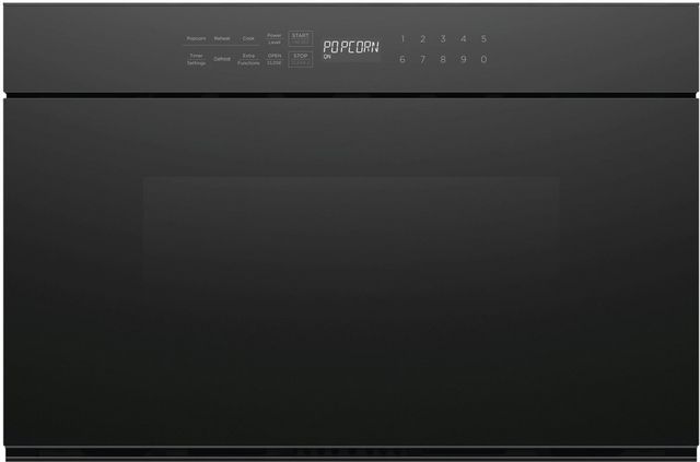 Fisher & Paykel 7 Series 1.2 Cu. Ft. Black Glass Microwave Drawer