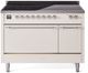 Ilve® Nostalgie II Series 48" Antique White Pro Style Induction Range-0