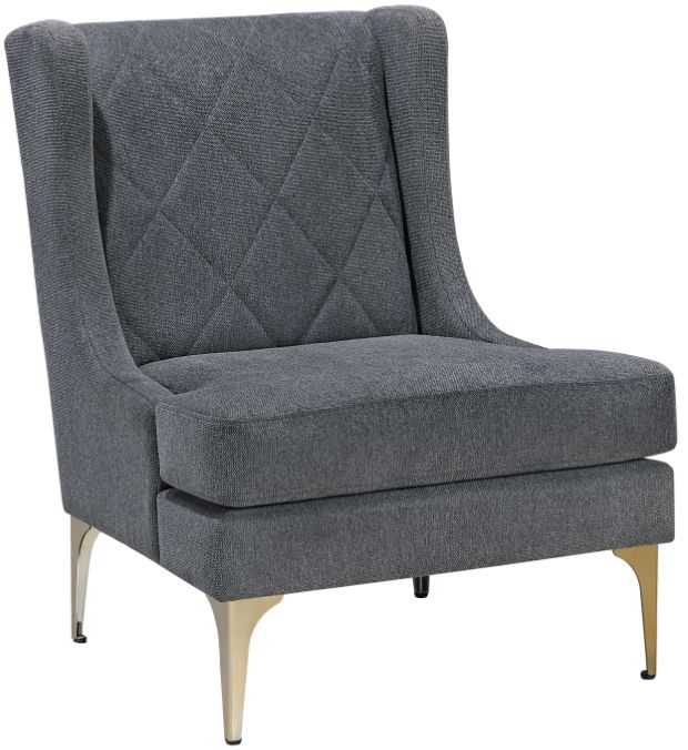 Homelegance® Savoy Dark Gray Accent Chair-0