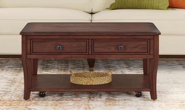 Null Furniture Chesterbrook Autumn Harvest Rectangular Cocktail Table-1