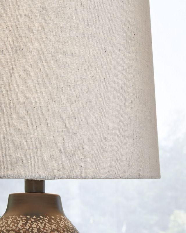 Signature Design by Ashley® Lanson Antique Gold Table Lamp-4