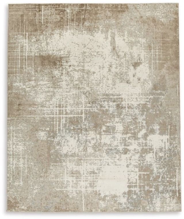 Signature Design by Ashley® Grifflain Tan/Brown/Gray 5'x7' Area Rug-0