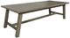 Jofran Inc. Telluride Driftwood Trestle Extension Dining Table-4