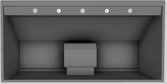 Vent-A-Hood® 48" Gunsmoke Wall Mounted Range Hood-1