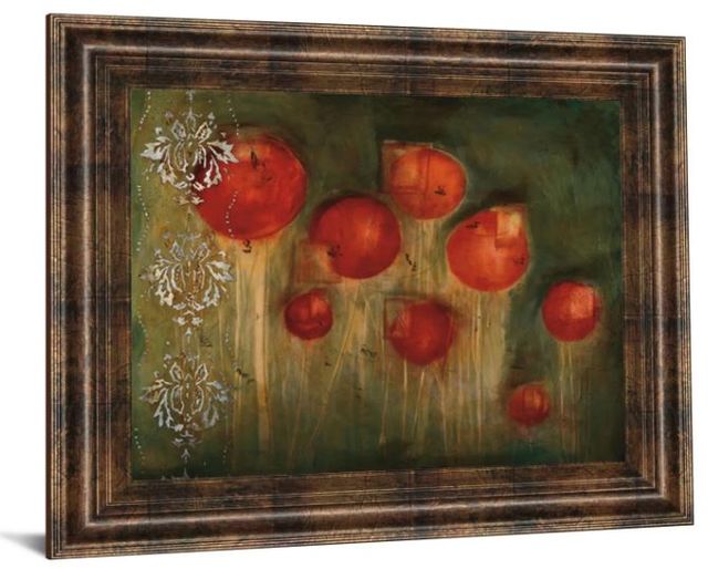 Classy Art Rose Garden by J. Prior Framed Print Wall Art-1
