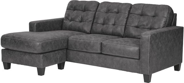 Benchcraft® Venaldi Gunmetal 3-Piece Living Room Seating Set-1