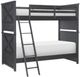 Legacy Classic Flatiron Midnight White Youth Twin/Twin Bunk Bed-0