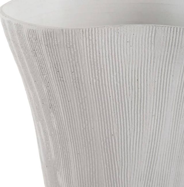 Uttermost® Floreana White Tall Vase-4