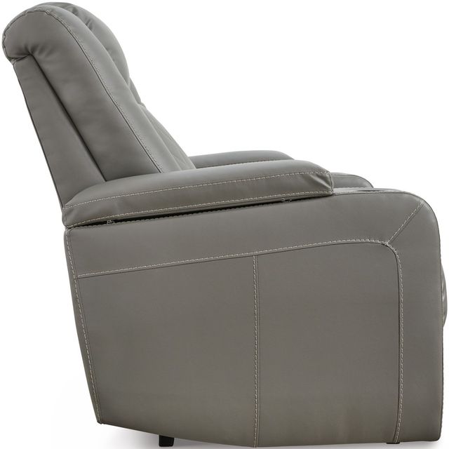 Signature Design by Ashley® Mancin Gray Recliner-3