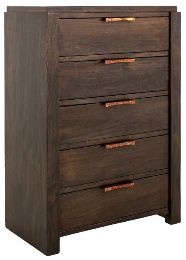 International Furniture Direct Raramuri Black Chest-0